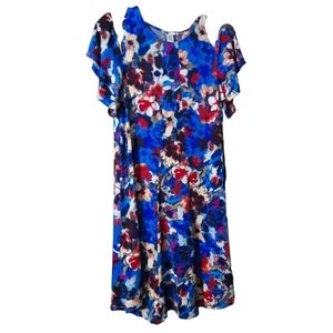 London Times Floral Dress Size 8